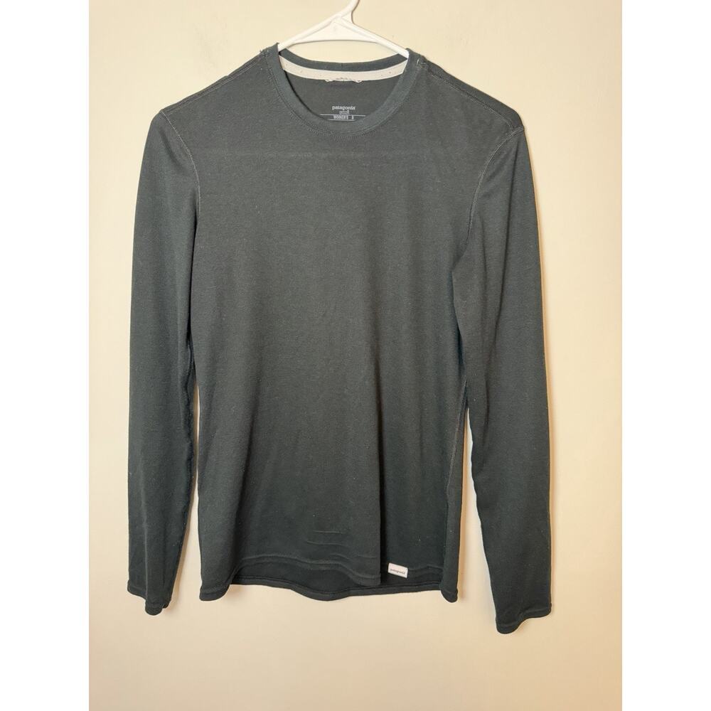 Patagonia Capilene 2 Lightweight Base layer Ski Outdoor Sz S Women's Black